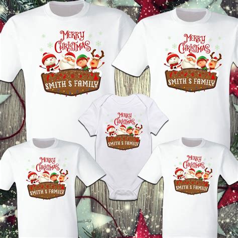 Elf Friends Matching Christmas Family Shirts - X Graphics Shirts Shirts ...