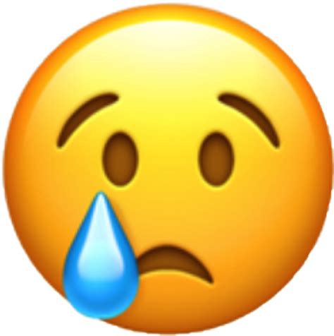 Download Emoticon Sad Crying World Whatsapp Day Emoji HQ PNG Image in ...