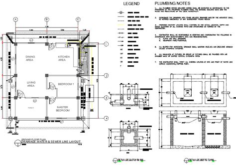 Drainage, Water & Sewer Line Layout File