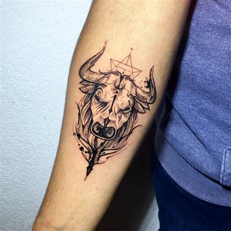 Discover more than 74 bull tattoo on hand latest - in.cdgdbentre