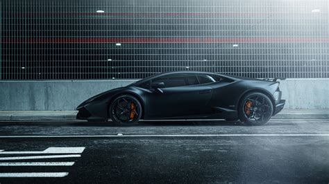 Lamborghini Huracan Vellano MC Matte Black 4K Wallpaper - HD Car ...