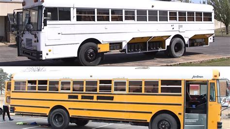 School bus converted into RV by Union students now on market