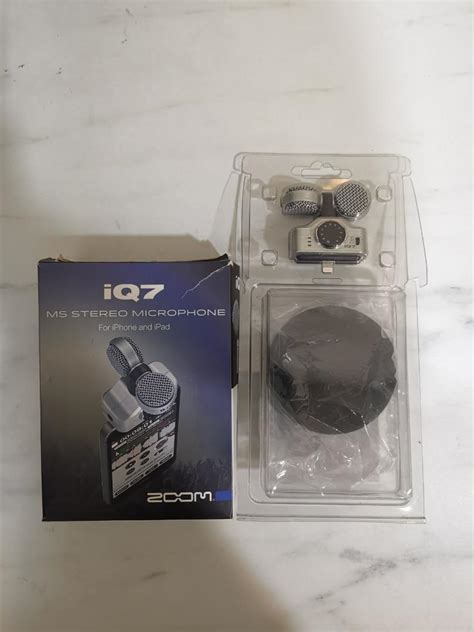 Zoom iQ7 MS Stereo Microphone (Iphone/Ipad), Audio, Microphones on ...