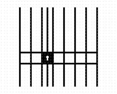 Buy Prison Bars Svg Jail Clipart Metal Bars Png Prison Dxf Online in ...