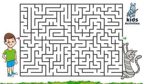 free printable mazes for kids | puzzle for children - Easy maze for ...