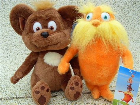 The Lorax & Bar-Ba-Loots Bear 2PCS Dr.Seuss 9" Gift Plush Toy | The ...