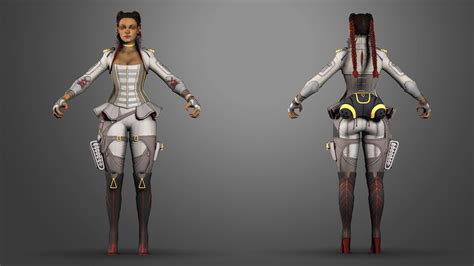 Loba Original Skin | Apex Legends | 3D Model | FBX by rikbiswas742 on ...