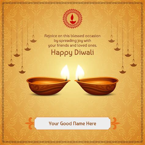 Diwali Greeting Card Maker Online | Happy Diwali Greeting 2023