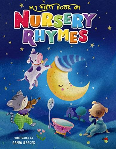 My First Book of Nursery Rhymes - Children's Padded Board Book ...