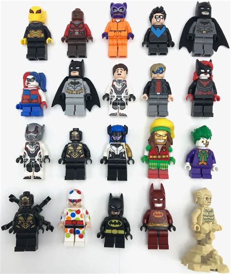 Lego New Super Hero DC Comics Minifigures Batman Cat-woman More YOU ...