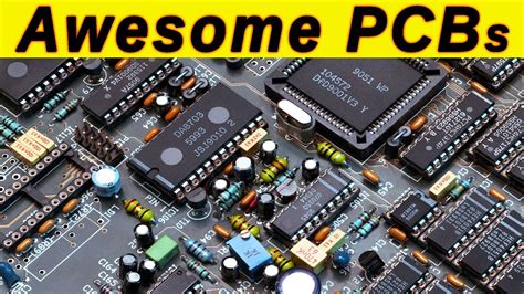 10 Cool Electronic PCB Projects - YouTube