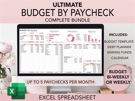 Excel Budget Weekly - Etsy