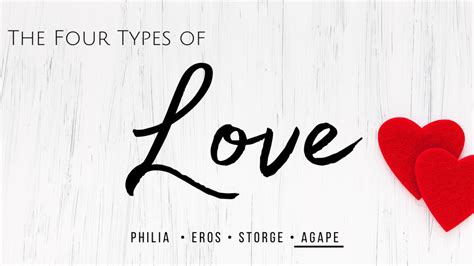 The Four Types of Love - Agape - Mission Women