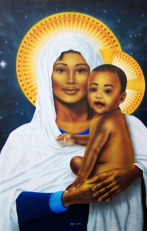 Pin by Linda Scott on Beautiful and Black | Mother mary, Blessed mother ...