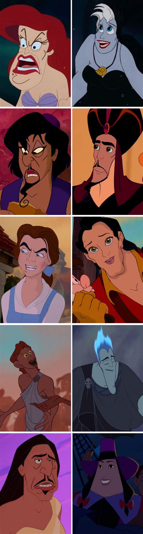 These Disney Villain Face Swaps Are So Mind-Boggling You Won't Know ...