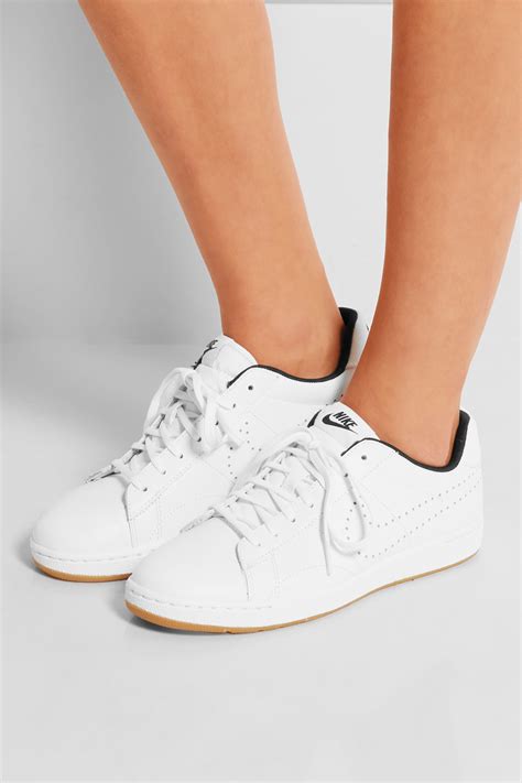 Nike Tennis Classic Ultra Perforated Leather Sneakers in White - Lyst