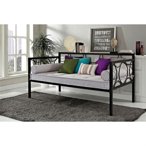 Twin size Modern Black Metal Daybeds - Use as Bed or Seating