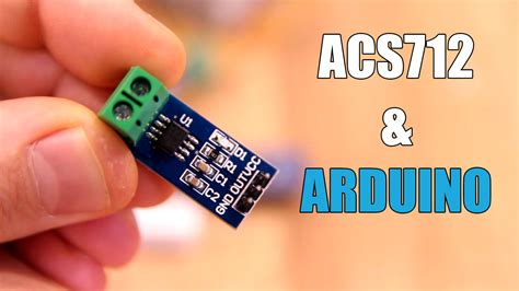 Arduino ACS712 code example current sensor tutorial