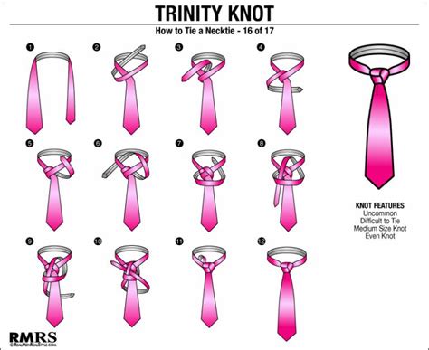 How To Tie A Trinity Knot - Step By Step Tutorial - RealMenRealStyle