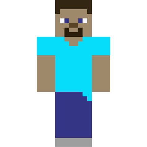 Editing Minecraft Steve - Free online pixel art drawing tool - Pixilart