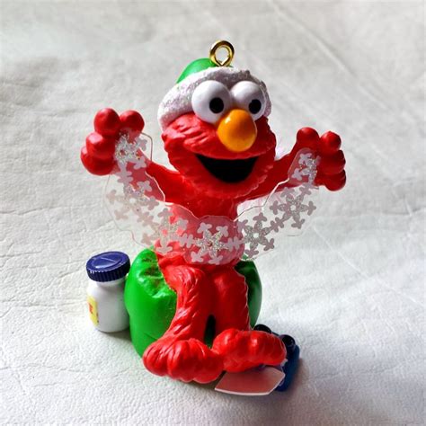 Elmo Christmas Ornament Carlton Cards 2002 From Elmo With Love | Elmo ...