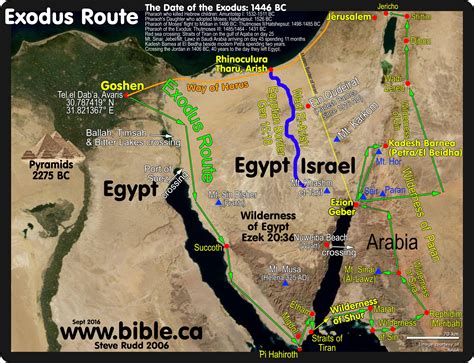 The Exodus Route: A scriptural proof, with the witness of history and ...