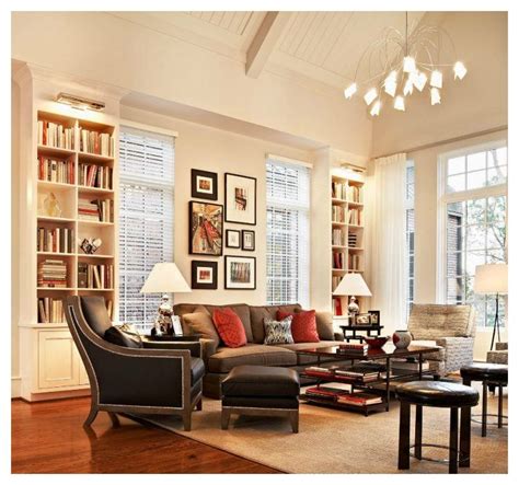 10 Living Rooms with Beautiful Bookcases