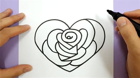 Awesome Easy Heart Drawings