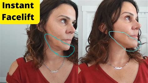 Instant Facelift At Home? | Get Rid of Jowls - YouTube