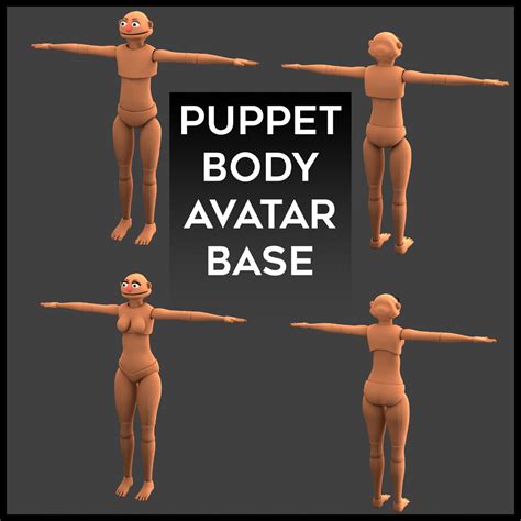 Puppet Body Avatar Base for VRChat