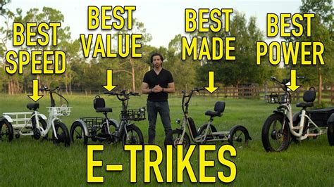 Showdown! Comparing the best ELECTRIC Trikes you can buy! - YouTube