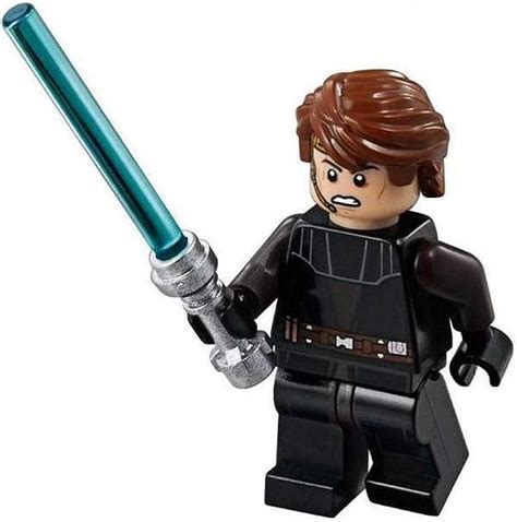 LEGO Star Wars Anakin Skywalker Clone Minifigure with Blue Lightsaber ...