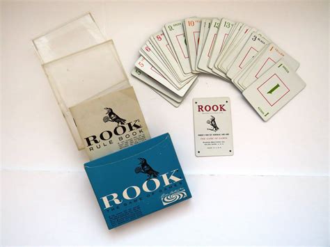 1963 ROOK Card Game by Parker Brothers Complete Boxed Set | Etsy in ...