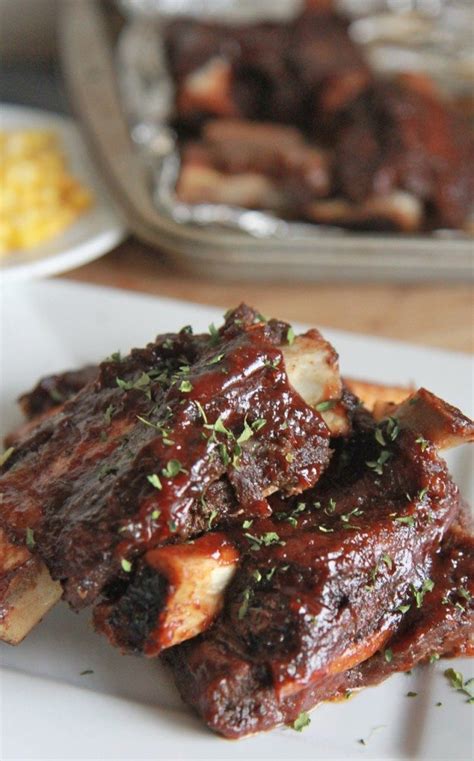 BEST Easy Oven Baked Beef Ribs Recipe