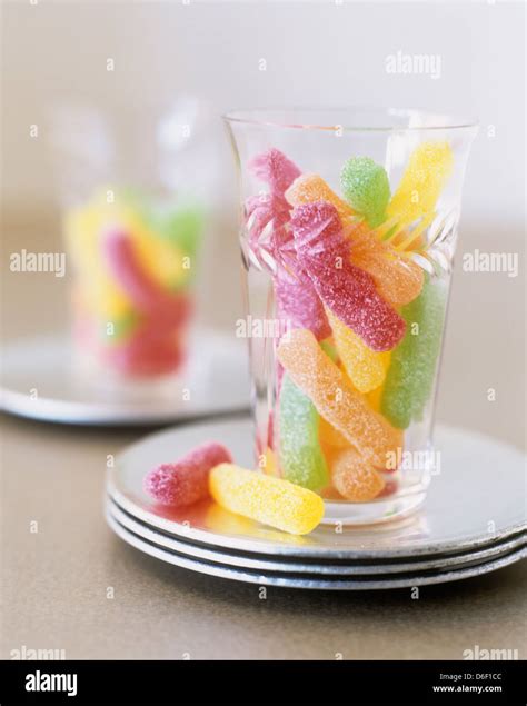 Jelly fruit sweets Stock Photo - Alamy