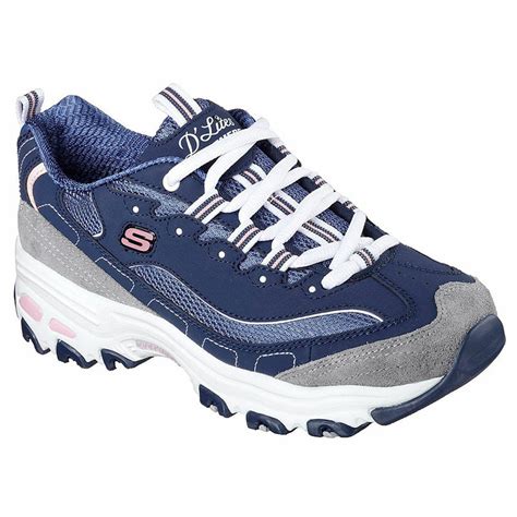 Skechers Men's D'Lites NEW JOURNEY Sneaker Memory Foam Navy – HiPOP Fashion