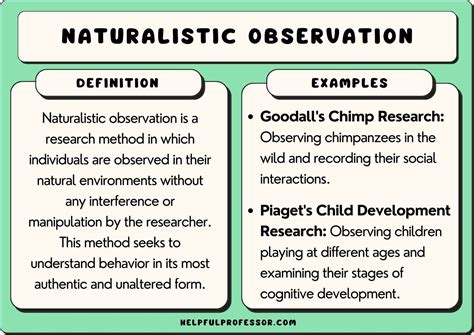 21 Naturalistic Observation Examples (2024)