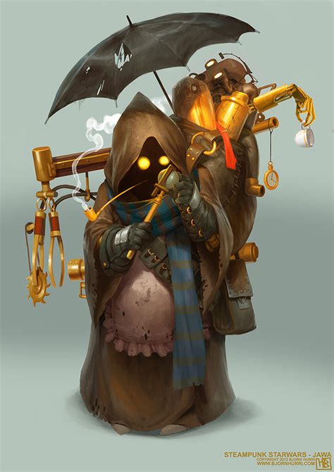 Steampunk STAR WARS - Jawa Character Art — GeekTyrant