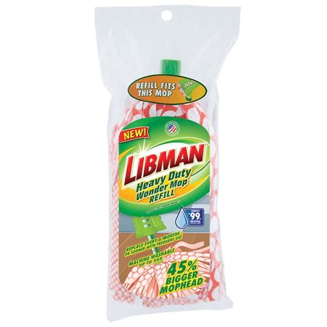 Libman Wonder Mop Microfiber Refill in the Mop Refills & Replacement ...