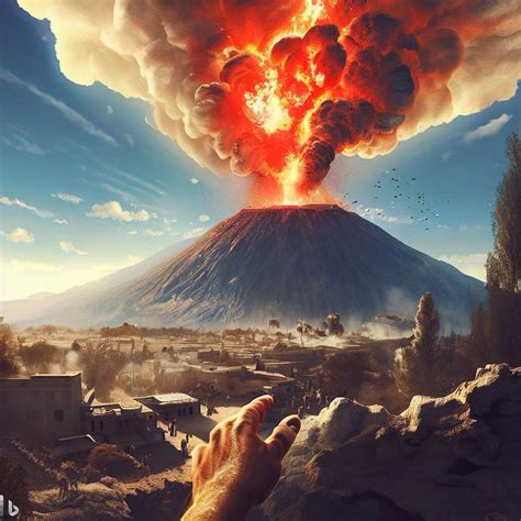 First-person View Of Eruption Of Mount Vesuvius In 79 AD, 48% OFF