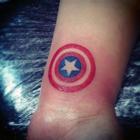 70 Captain America Tattoo Designs For Men - Superhero Ink Ideas ...