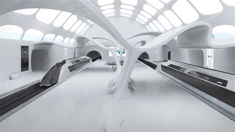 Future Train Station 2050 Model - TurboSquid 2064552