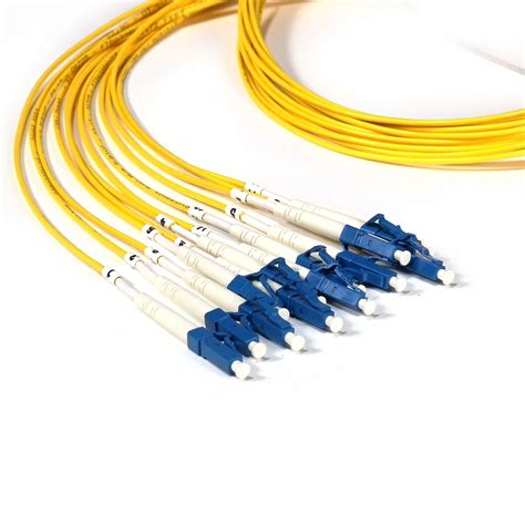 Preterminated Fiber Optic Cable, Indoor/Outdoor, 12F, Singlemode, LC ...