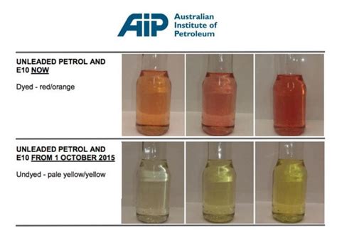 The colour of Australian Unleaded Petrol is changing - Evans Petroleum