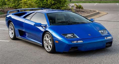 Monterey Blue 2001 Lamborghini Diablo VT 6.0 Is Dripping With Sex ...