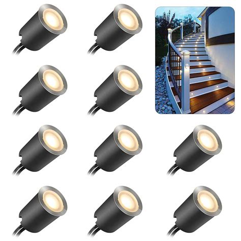 Buy SMY Lighting 10 Pack Recessed LED Deck Light Kits with Protecting ...