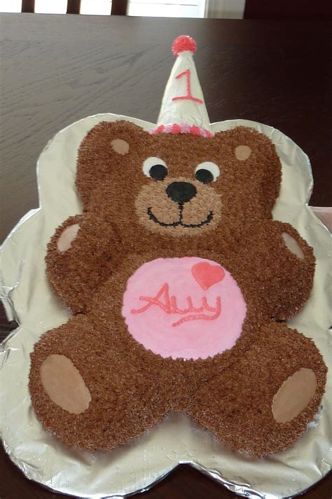 Teddy Bear cake Birthday Cake 30, Teddy Bear Picnic Birthday Party ...