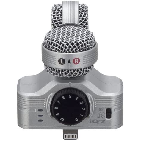 Buy Zoom iQ7 Stereo Mid-Side Microphone for iPhone/iPad, Rotatable ...