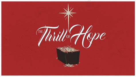 The Thrill of Hope | Advent Sermon Series From Ministry Pass