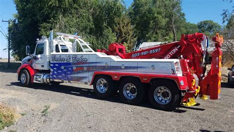 Heavy Towing I-5 Oregon | 503-981-9597 | Baker & Baker Towing Woodburn, OR